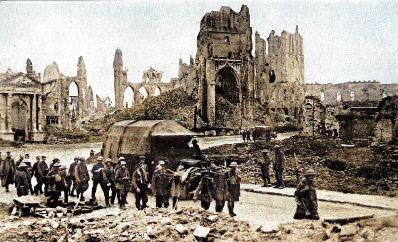 Ypres in the autumn of 1917.